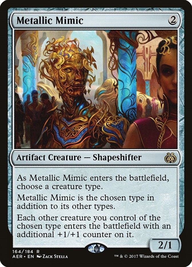 Image for Metallic Mimic (164) (Aether Revolt) - Magic: The Gathering