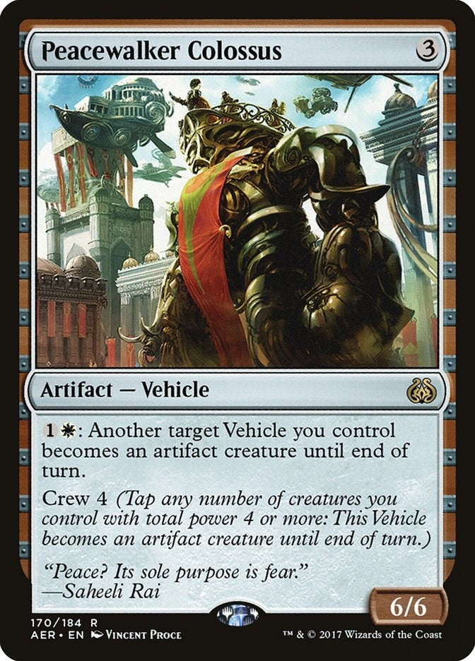 Image for Peacewalker Colossus (170) (Aether Revolt) - Magic: The Gathering