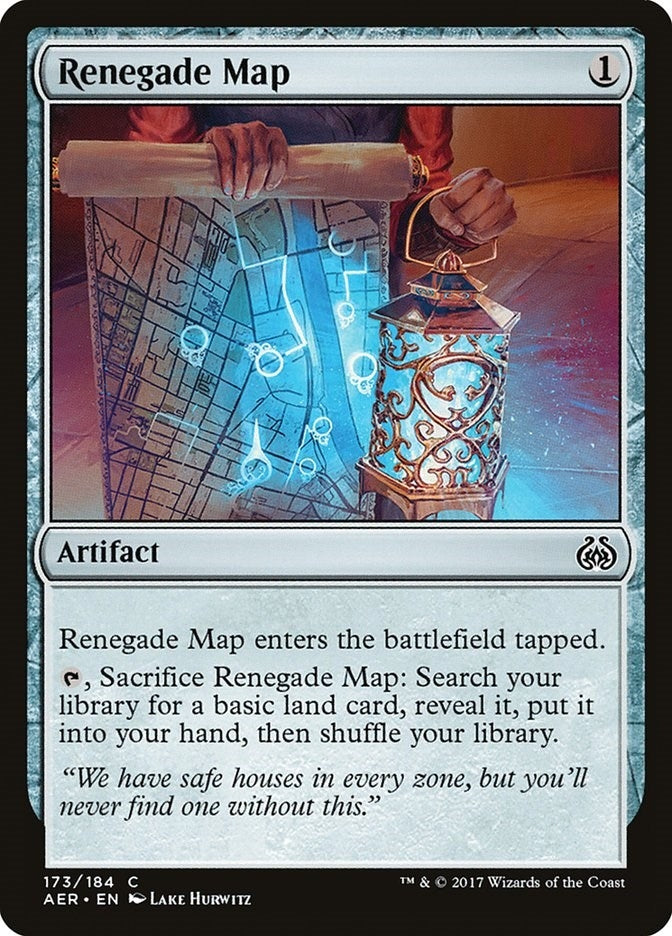 Image for Renegade Map (173) (Aether Revolt) - Magic: The Gathering
