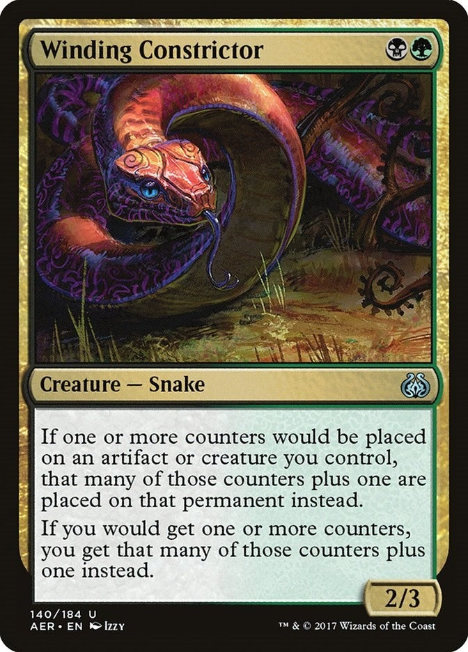 Image for Winding Constrictor (140) (Aether Revolt) - Magic: The Gathering