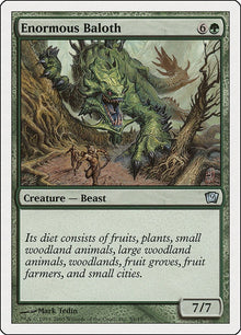 Image for Enormous Baloth (S9) (9th Edition) - Magic: The Gathering