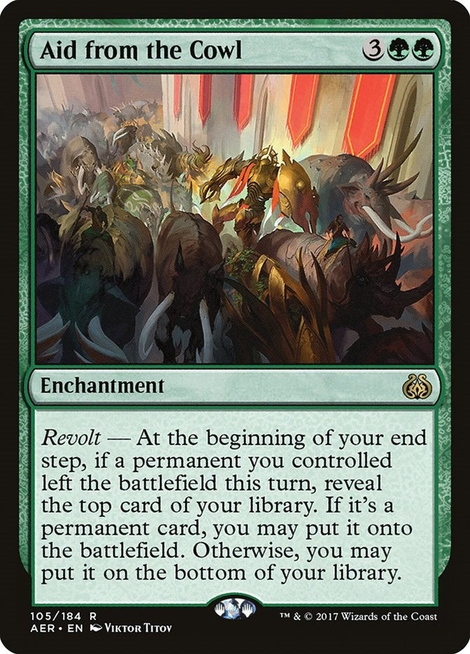 Aid from the Cowl (105) (Aether Revolt)