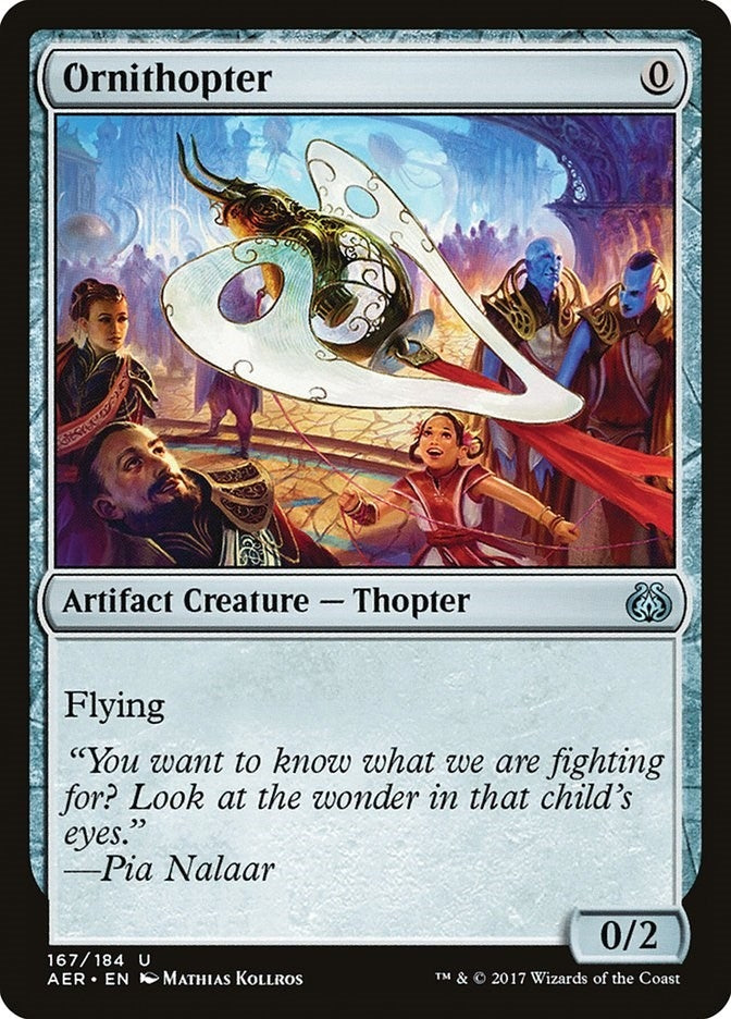 Image for Ornithopter (167) (Aether Revolt) - Magic: The Gathering