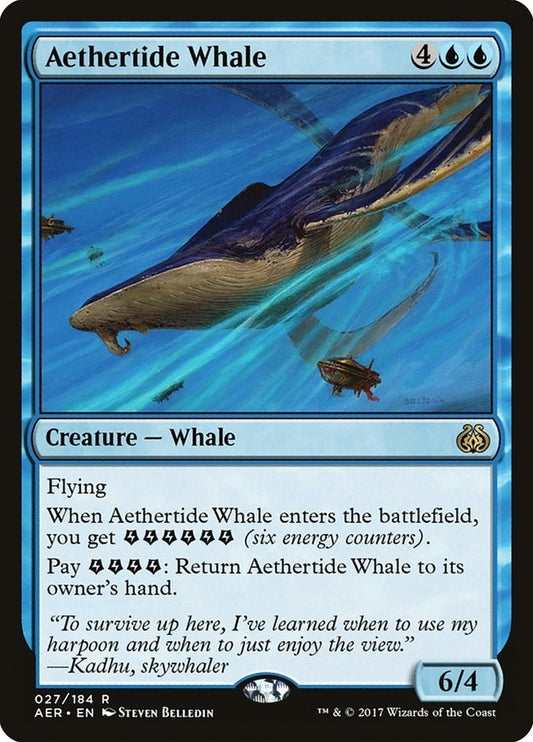 Image for Aethertide Whale (27) (Aether Revolt) - Magic: The Gathering
