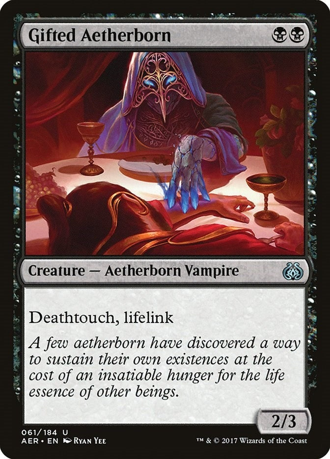 Image for Gifted Aetherborn (61) (Aether Revolt) - Magic: The Gathering