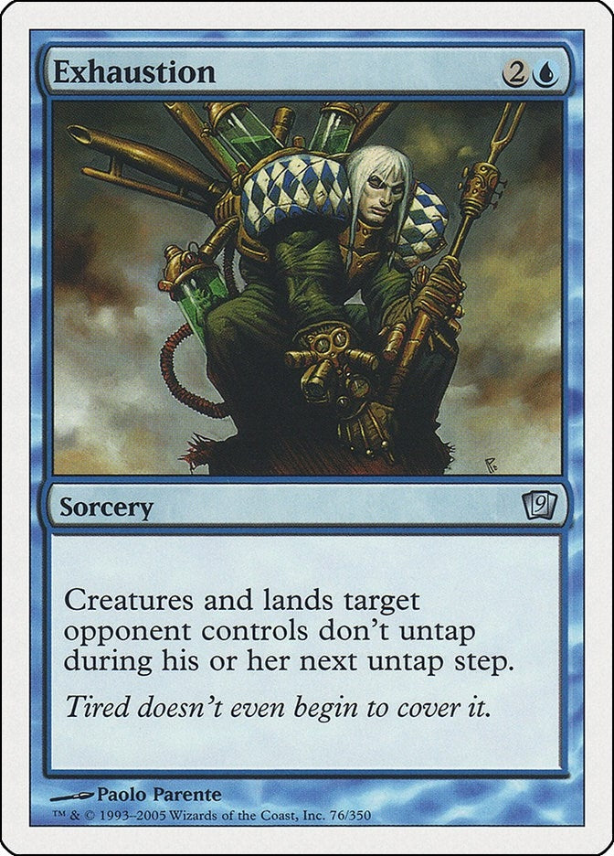 Image for Exhaustion (76) (9th Edition) - Magic: The Gathering