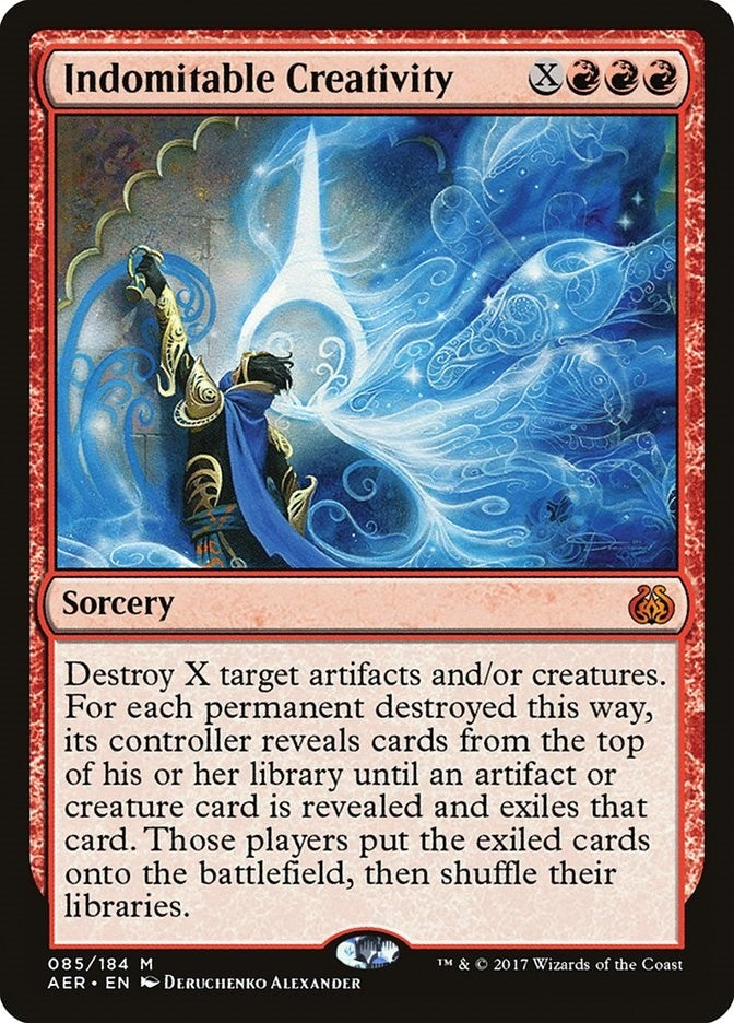 Image for Indomitable Creativity (85) (Aether Revolt) - Magic: The Gathering