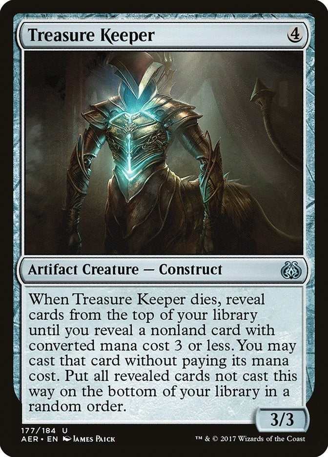 Image for Treasure Keeper (177) (Aether Revolt) - Magic: The Gathering