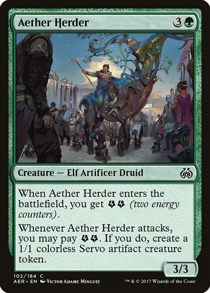 Image for Aether Herder (102) (Aether Revolt) - Magic: The Gathering
