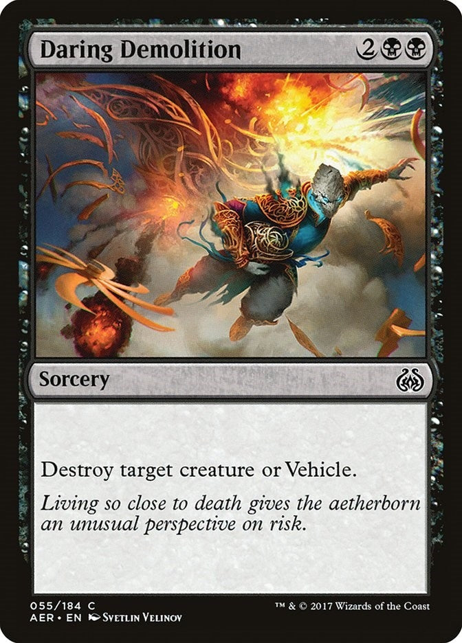 Image for Daring Demolition (55) (Aether Revolt) - Magic: The Gathering