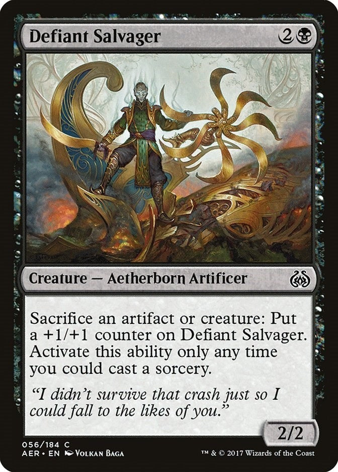 Defiant Salvager (56) (Aether Revolt)