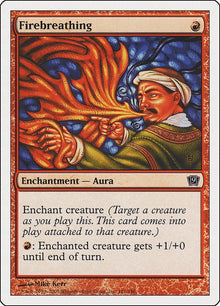 Image for Firebreathing (181) (9th Edition) - Magic: The Gathering