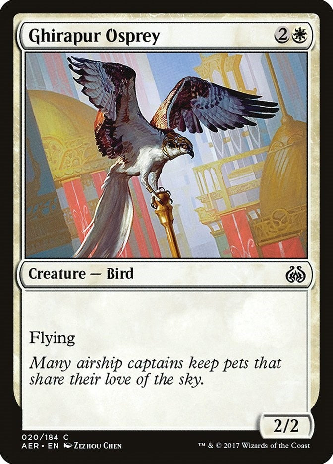 Image for Ghirapur Osprey (20) (Aether Revolt) - Magic: The Gathering