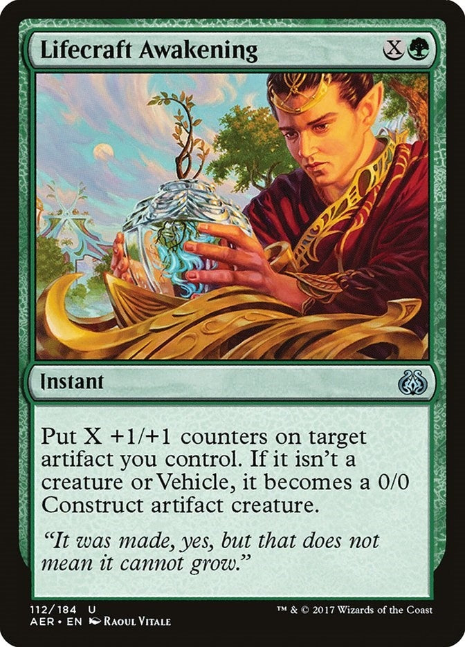 Image for Lifecraft Awakening (112) (Aether Revolt) - Magic: The Gathering