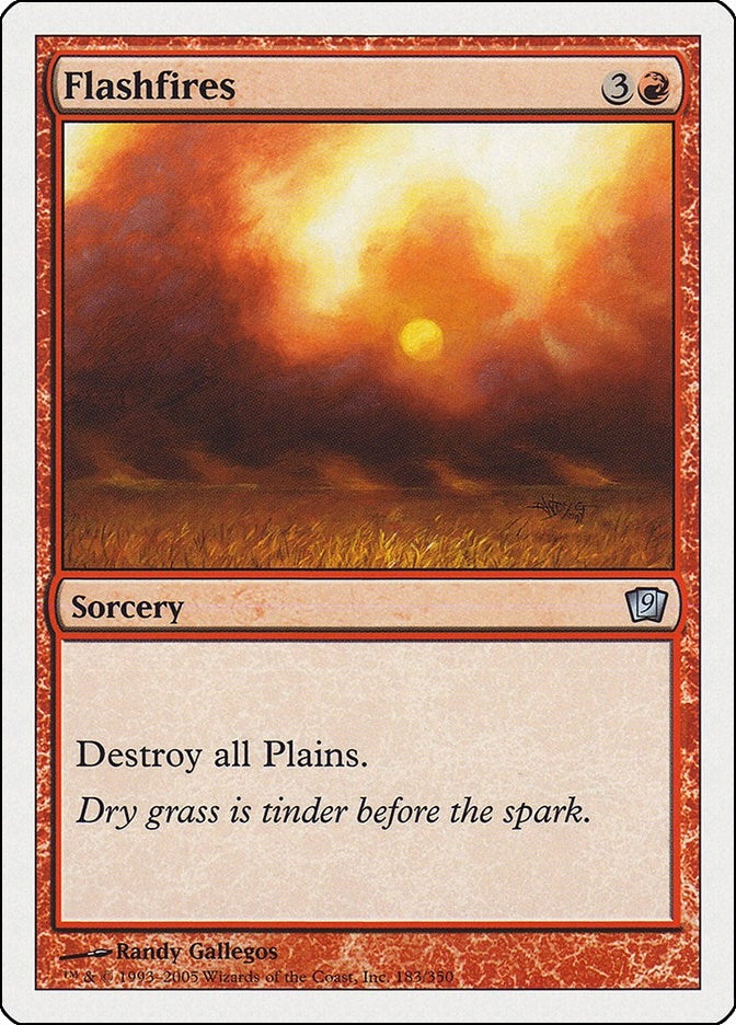 Image for Flashfires (183) (9th Edition) - Magic: The Gathering