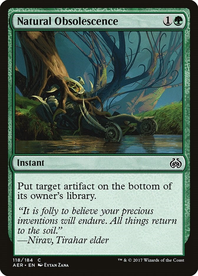 Natural Obsolescence (118) (Aether Revolt)