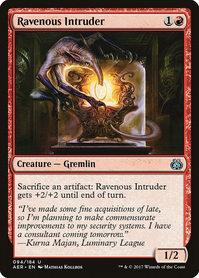 Image for Ravenous Intruder (94) (Aether Revolt) - Magic: The Gathering