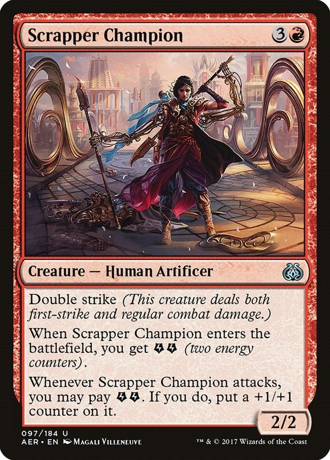 Image for Scrapper Champion (97) (Aether Revolt) - Magic: The Gathering