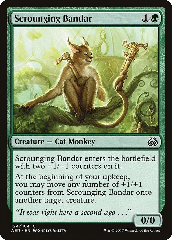 Image for Scrounging Bandar (124) (Aether Revolt) - Magic: The Gathering
