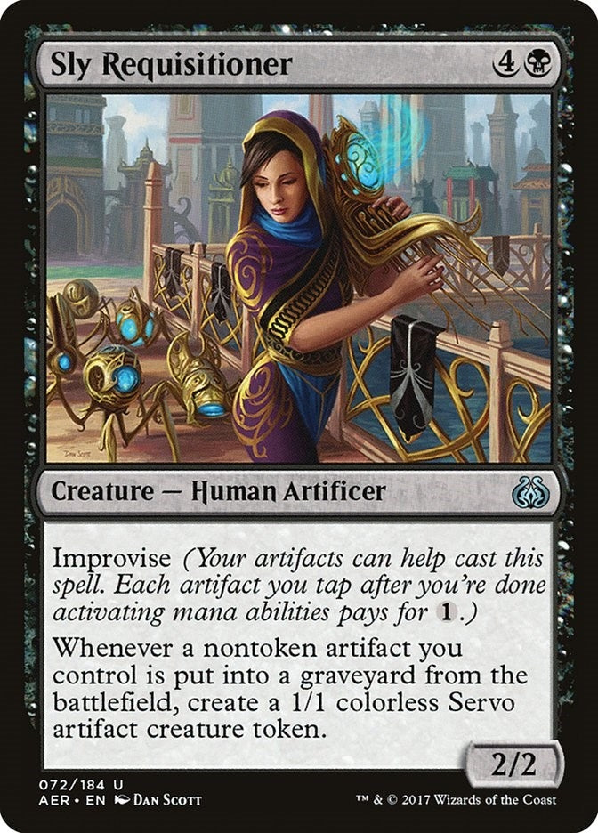 Image for Sly Requisitioner (72) (Aether Revolt) - Magic: The Gathering
