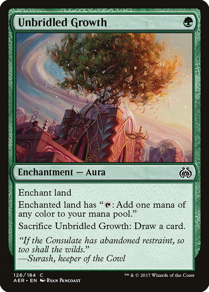 Unbridled Growth (126) (Aether Revolt)