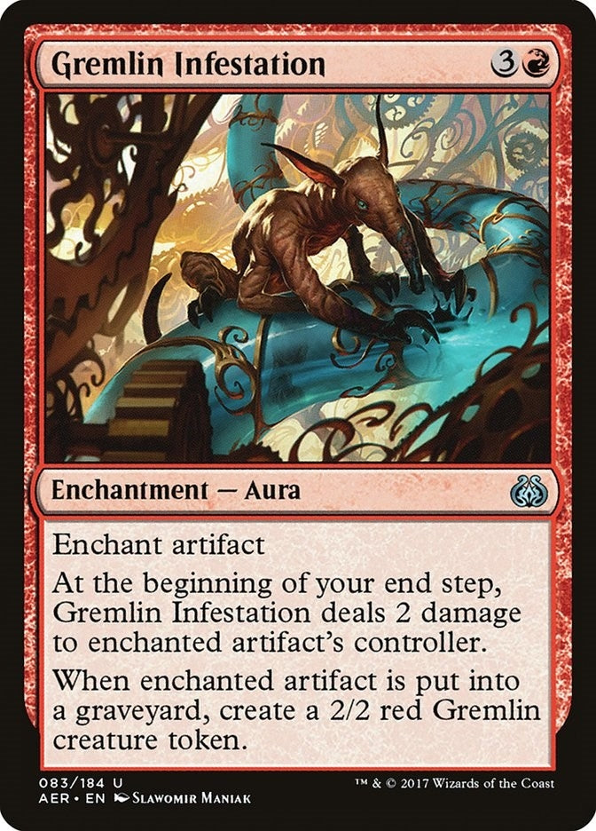 Image for Gremlin Infestation (83) (Aether Revolt) - Magic: The Gathering