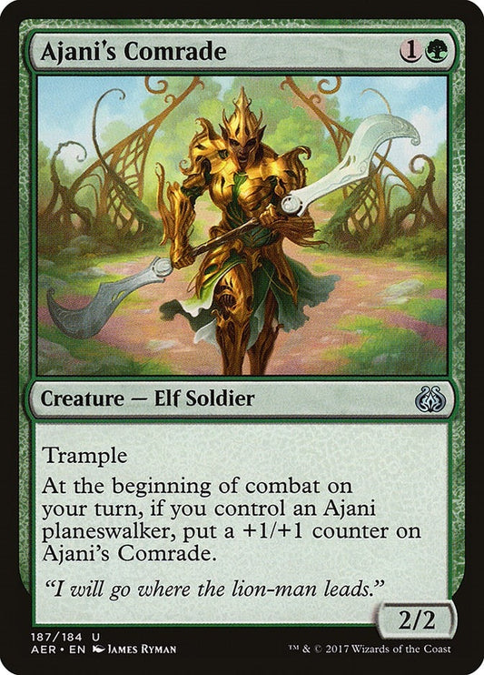 Ajani's Comrade (187) (Aether Revolt)