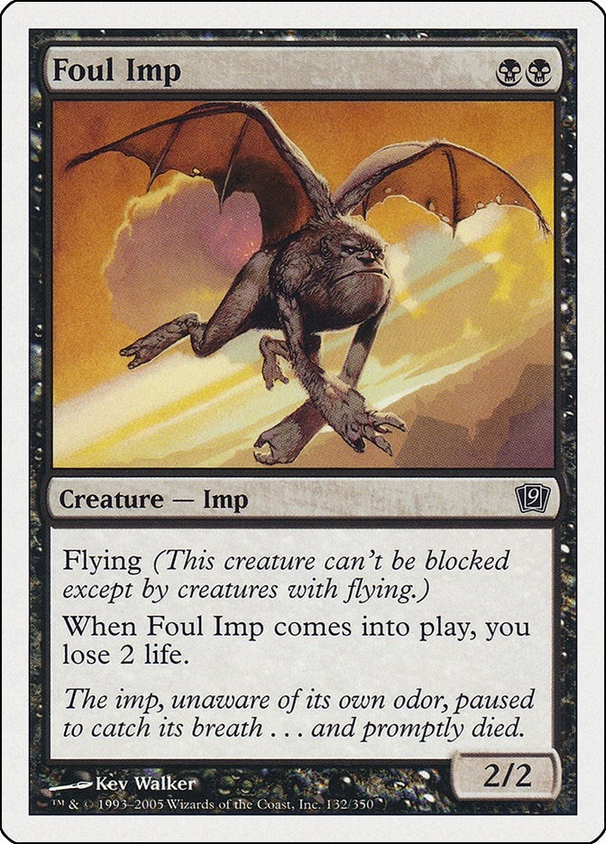 Image for Foul Imp (132) (9th Edition) - Magic: The Gathering