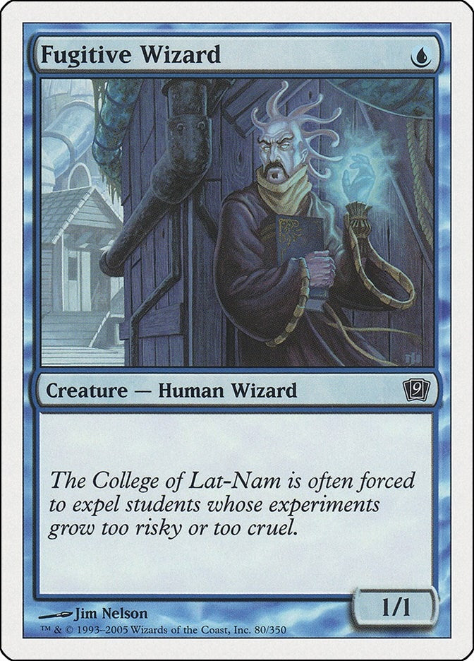 Fugitive Wizard (80) (9th Edition)