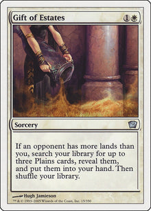 Image for Gift of Estates (15) (9th Edition) - Magic: The Gathering