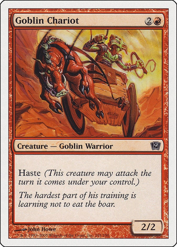 Image for Goblin Chariot (191) (9th Edition) - Magic: The Gathering