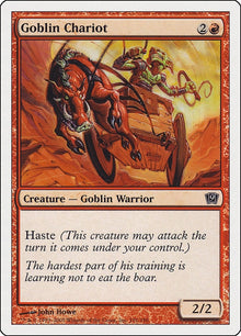 Image for Goblin Chariot (191) (9th Edition) - Magic: The Gathering