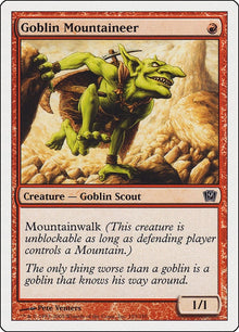 Image for Goblin Mountaineer (193) (9th Edition) - Magic: The Gathering