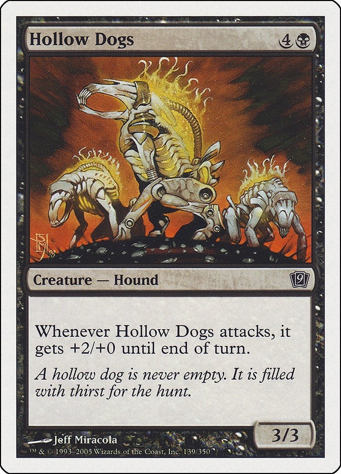 Image for Hollow Dogs (139) (9th Edition) - Magic: The Gathering