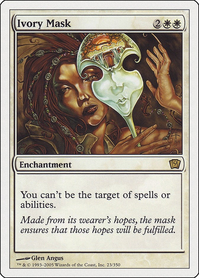 Image for Ivory Mask (23) (9th Edition) - Magic: The Gathering