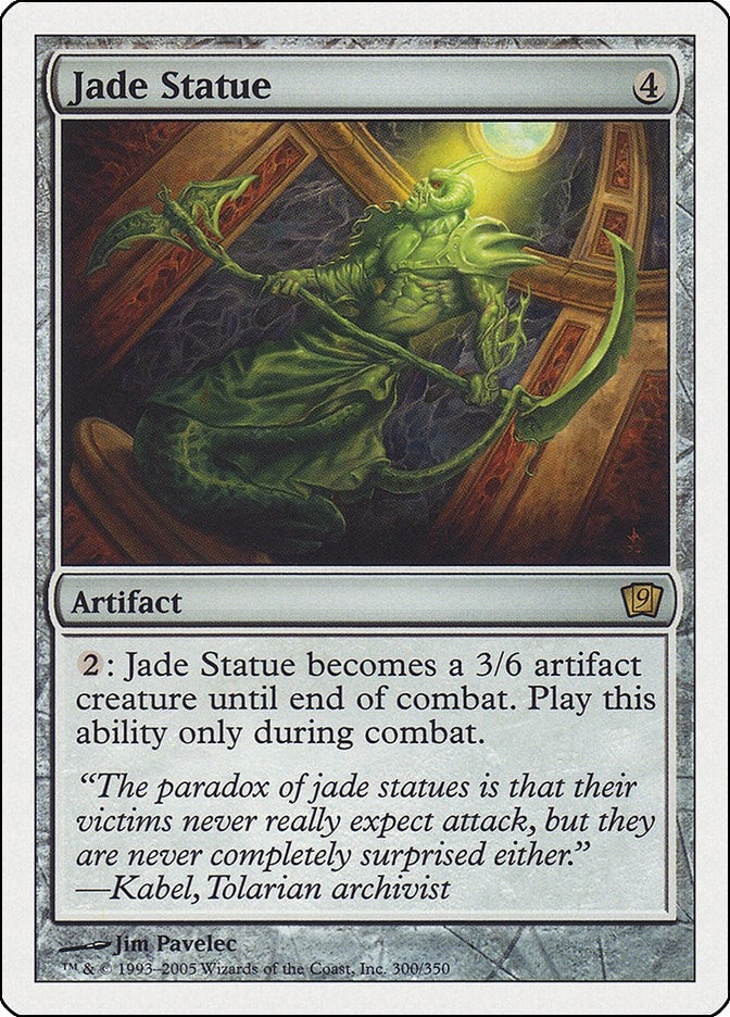 Image for Jade Statue (300) (9th Edition) - Magic: The Gathering