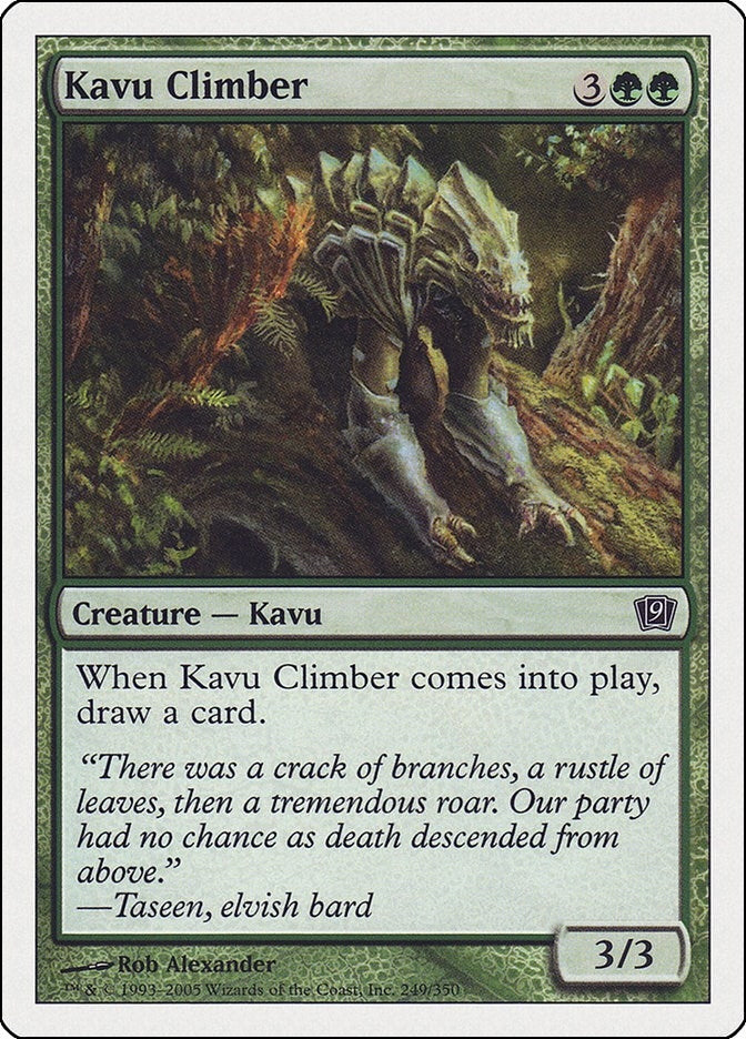 Image for Kavu Climber (249) (9th Edition) - Magic: The Gathering