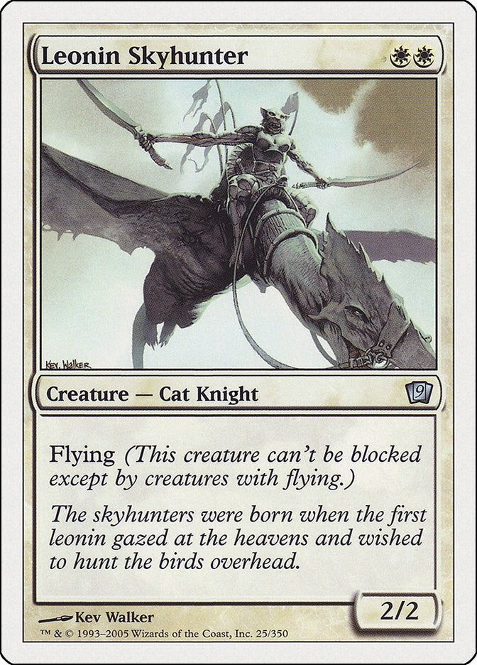Image for Leonin Skyhunter (25) (9th Edition) - Magic: The Gathering
