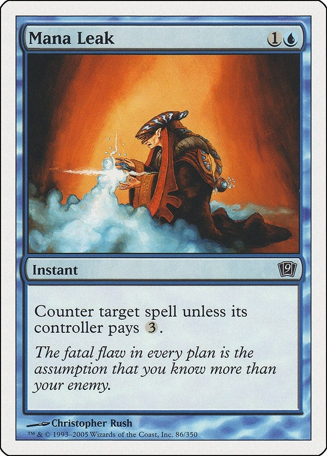 Image for Mana Leak (86) (9th Edition) - Magic: The Gathering
