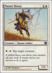 Image for Master Decoy (27) (9th Edition) - Magic: The Gathering