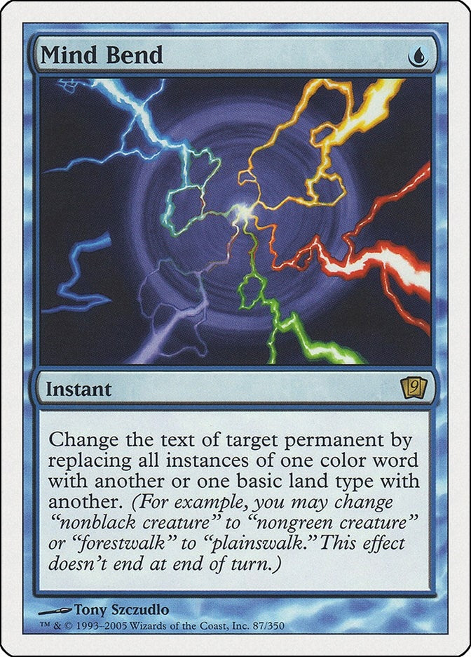 Image for Mind Bend (87) (9th Edition) - Magic: The Gathering