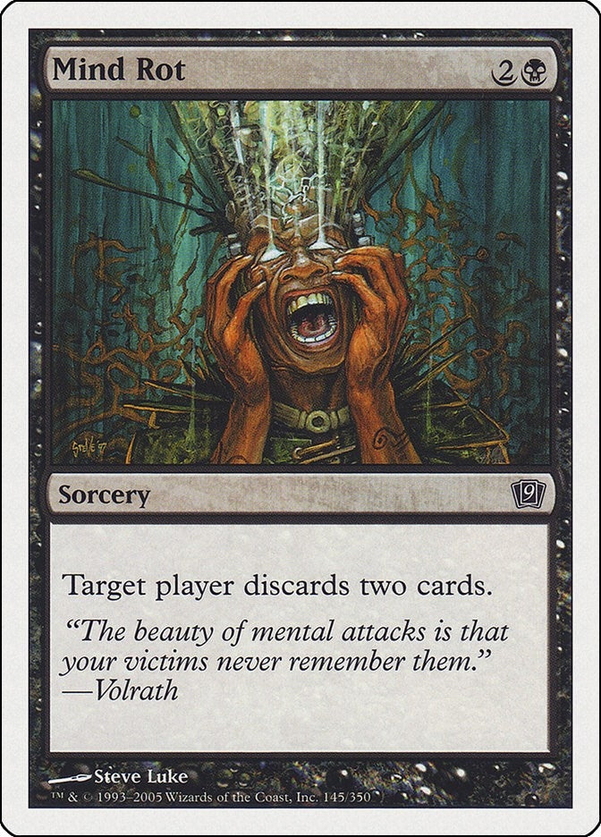 Image for Mind Rot (145) (9th Edition) - Magic: The Gathering