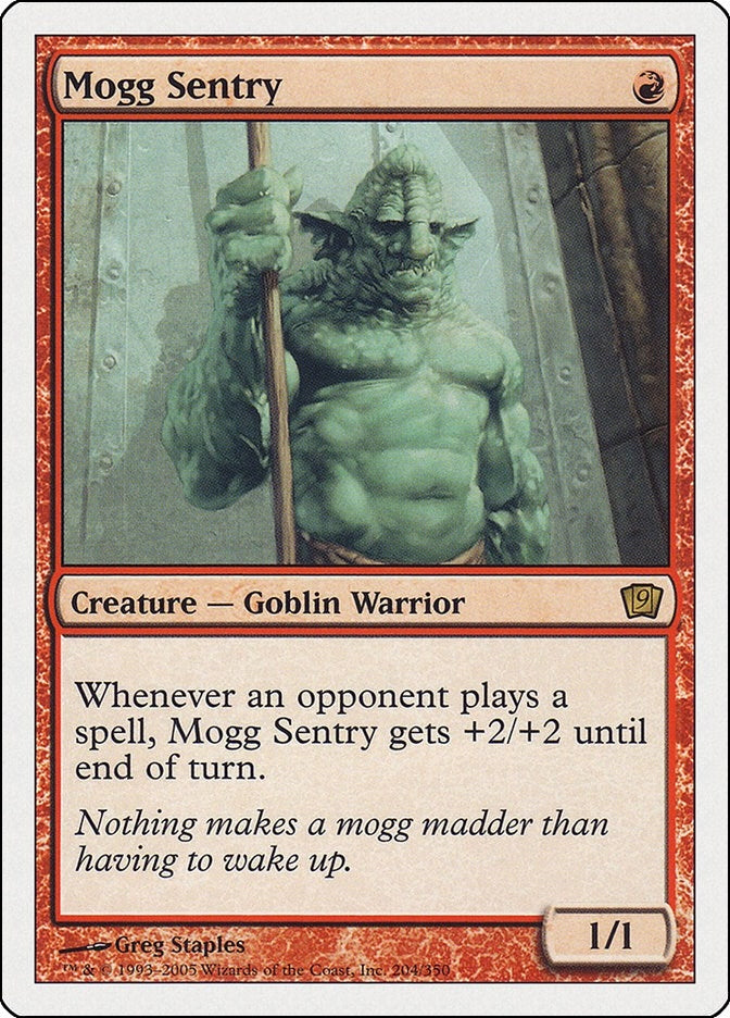 Image for Mogg Sentry (204) (9th Edition) - Magic: The Gathering