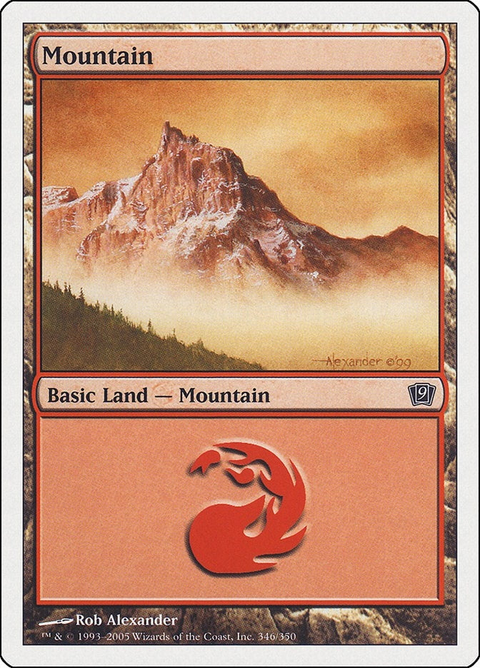 Image for Mountain (346) (346) (9th Edition) - Magic: The Gathering
