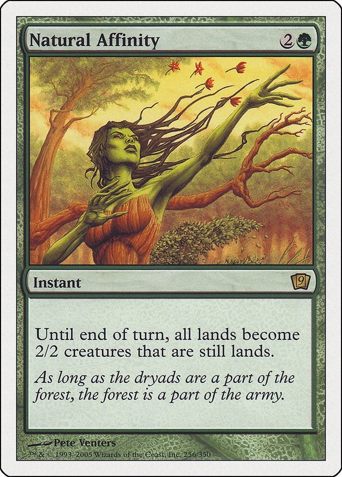 Image for Natural Affinity (256) (9th Edition) - Magic: The Gathering