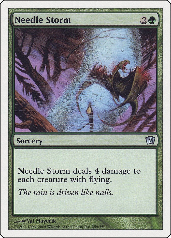 Image for Needle Storm (259) (9th Edition) - Magic: The Gathering