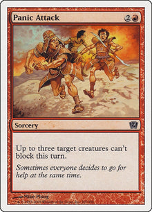 Image for Panic Attack (207) (9th Edition) - Magic: The Gathering