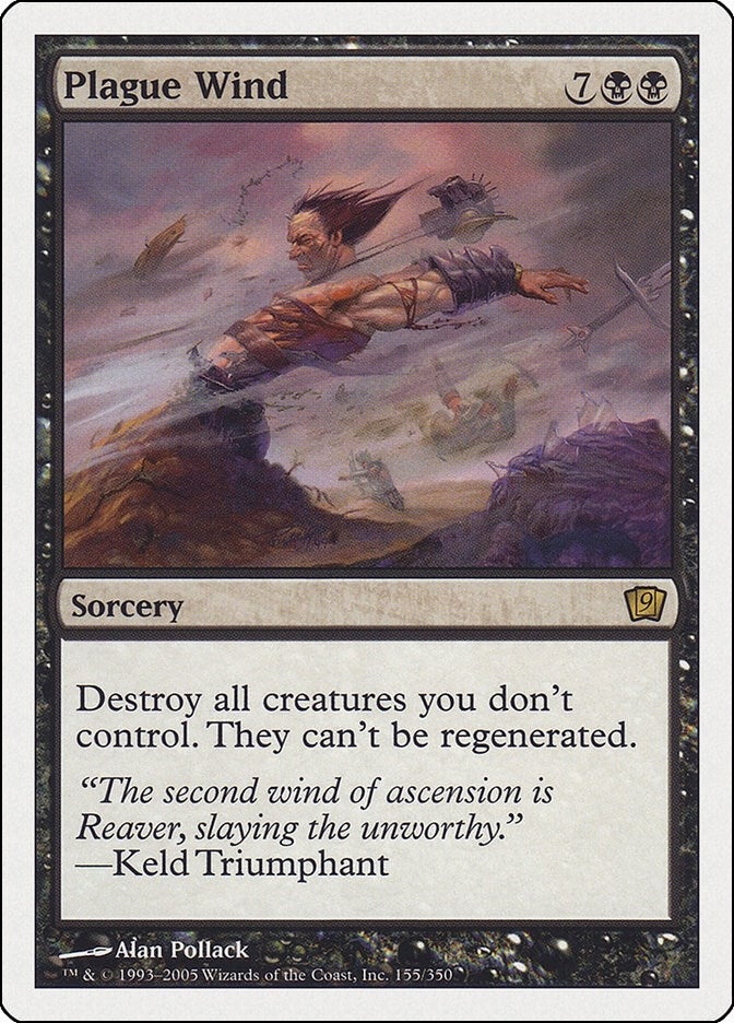 Image for Plague Wind (155) (9th Edition) - Magic: The Gathering