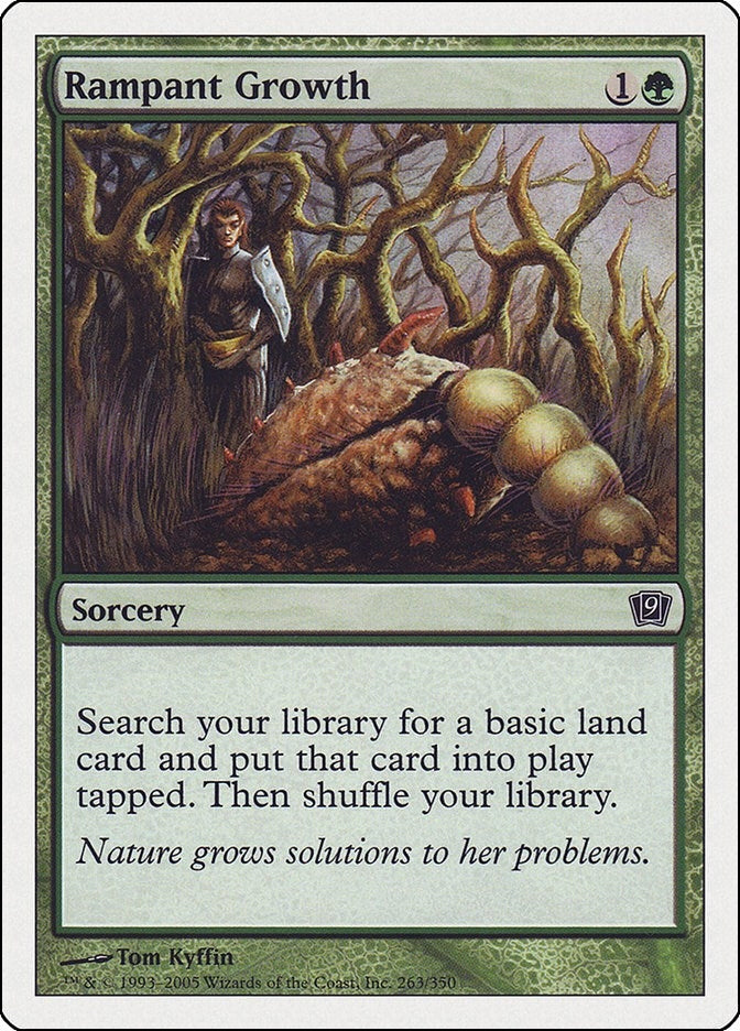 Image for Rampant Growth (263) (9th Edition) - Magic: The Gathering