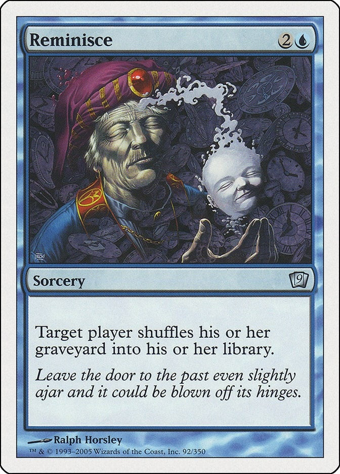 Image for Reminisce (92) (9th Edition) - Magic: The Gathering
